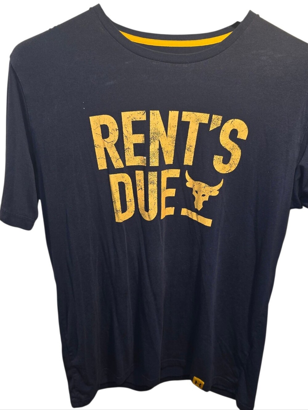 Under Armour Sz. Xlarge Loose Fit Navy Tshirt